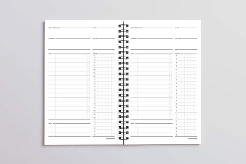 MOTEMOTE White Ten Minute Planner | 100 Days - USA located!