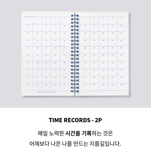 MOTEMOTE Wonder Blue Task Manager Planner | 100 Days - USA located!