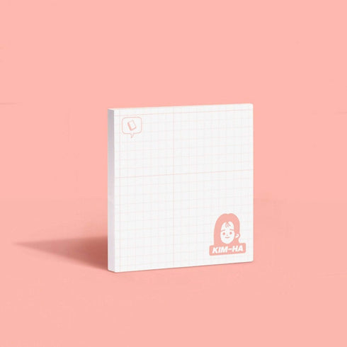 MoteMote Yellow Grid A-Teen Sticky Note | USA Located!