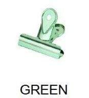 Oil Rubbed Bronze Bulldog Binder Paper Clips - Five sizes & Seven Colors!! Super cute very strong!