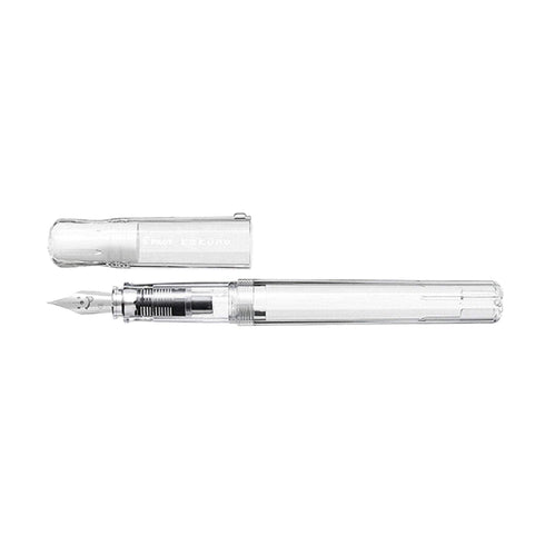Pilot Kakuno CLEAR Demonstrator Fountain Pen | Extra Fine Nib