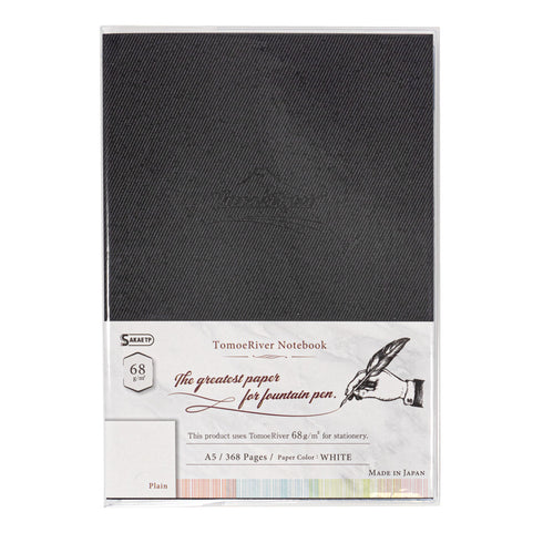 Sakae A5 Tomoe River FP Hard Cover BLANK Notebook 368 Pages Lay Flat TMR-A5NMW
