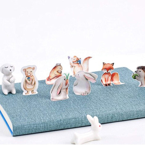 Premium Die-Cut Stickers Forest Animals Woodland Creatures