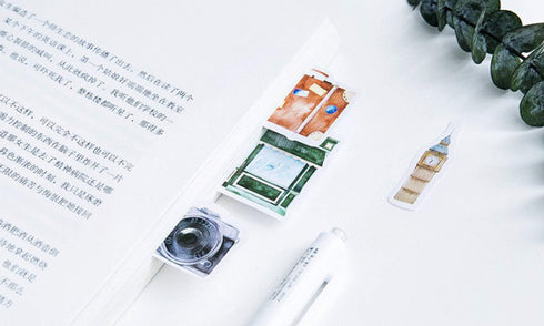 Premium Die-Cut Stickers Travel Car Bus Metro Trip