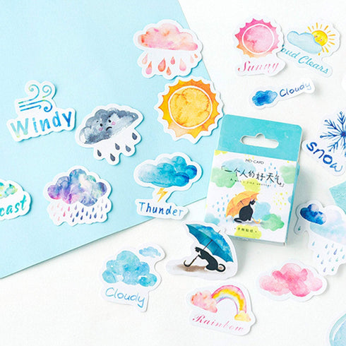Premium Die-Cut Stickers Weather