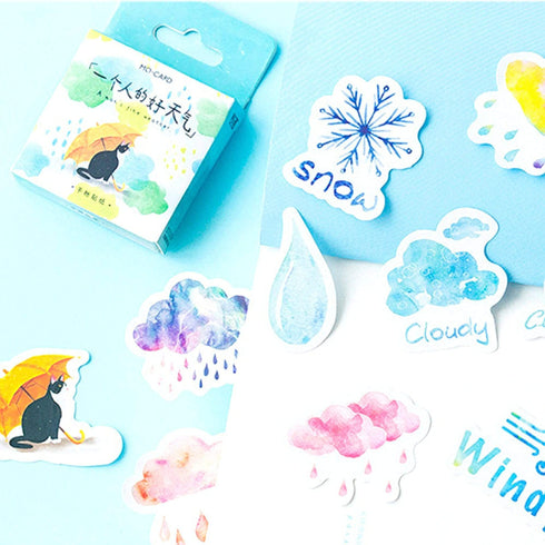 Premium Die-Cut Stickers Weather