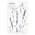 Realistic Flowers Blossoms PET Transparent Dainty Stickers | Lavender