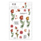 Realistic Flowers Blossoms PET Transparent Dainty Stickers | Rose