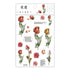 Realistic Flowers Blossoms PET Transparent Dainty Stickers | Rose