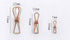 Rose Gold Copper Fish Clips Binder Clips Alligator Clip- Three Sizes!