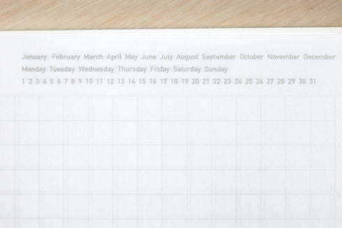 Stalogy Editor's Series 365Days Notebook | A5 Blue