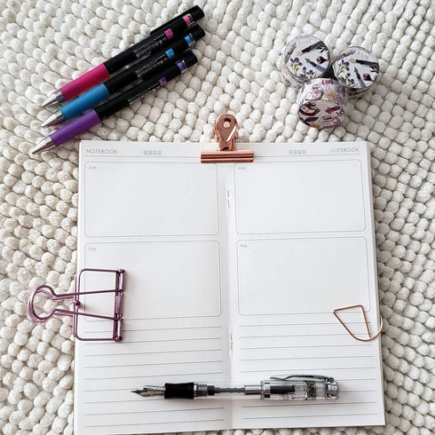 STANDARD Size DAILY Printed Traveler's Insert Traveler's Refill