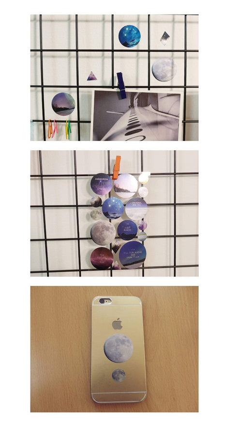 Suatelier Sonia PVC Puffy 3D Stickers 2036 | Your Space Galaxy Stickers Outer Space Stickers Planet