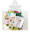 Suatelier Sonia PVC Stickers 2046 | Dear My Love Flower Stickers Daisy Stickers Zinnia Stickers