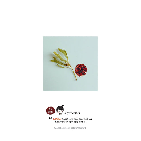 Suatelier Sonia PVC Transparent Stickers 1044 | Flower Dance Daisy Sticker Rose Sticker Sunflower