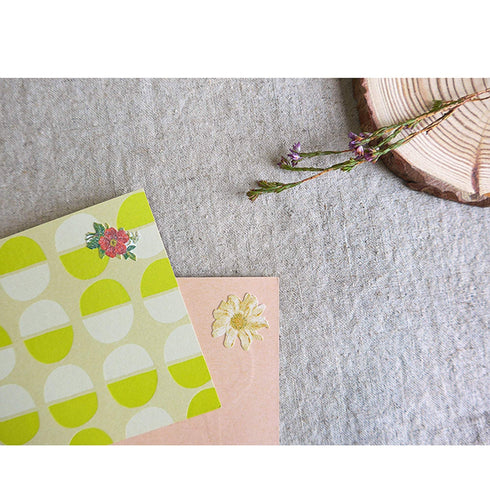 Suatelier Sonia PVC Transparent Stickers 1045 | Vintage Flower Daisy Sticker Rose Sticker Sunflower