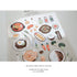 Suatelier Sonia PVC Transparent Stickers 1091 | Food Trip 2 Sushi Pho Ramen Chilis
