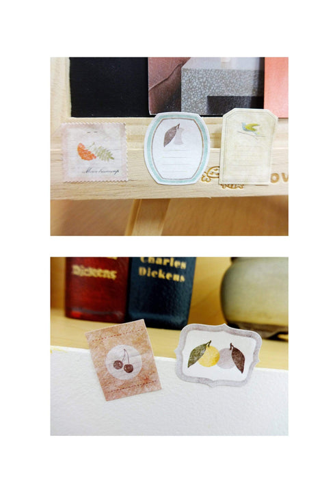 Suatelier Sonia PVC Transparent Stickers 2012 | Love Blossom Frame Sticker Placard Sticker Tag Gift