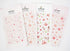 Suatelier Sonia PVC Transparent Stickers | Blossom Day Cherry Blossom Sakura