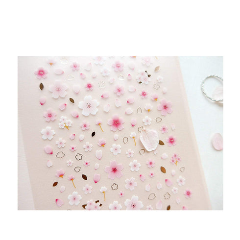 Suatelier Sonia PVC Transparent Stickers | Deco Blossom Cherry Blossom Sakura