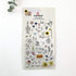 Suatelier Sonia PVC Transparent Stickers 1024 | Secret Garden Flowers
