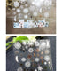 Suatelier Sonia PVC Transparent Stickers 2045 | Snowtown Winter Snowflakes Snow