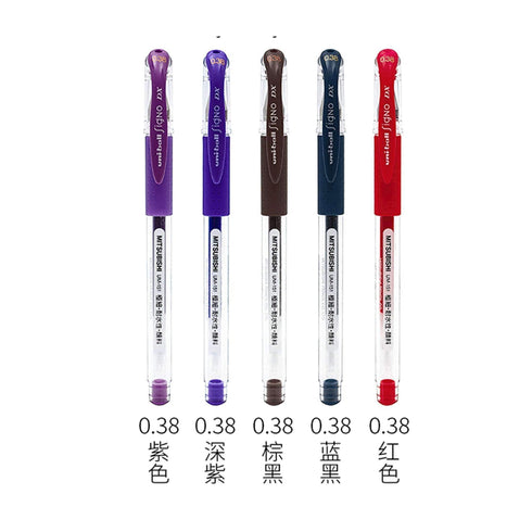Uni-ball Signo UM-151 Gel Pen BLUE BLACK | 0.28 mm