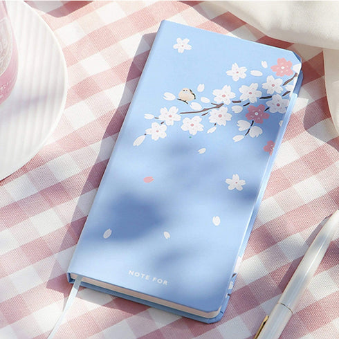 Weeks Size Versatile UNDATED Daily Planner Fountain Pen Friendly 80g Paper | Sakura Sky