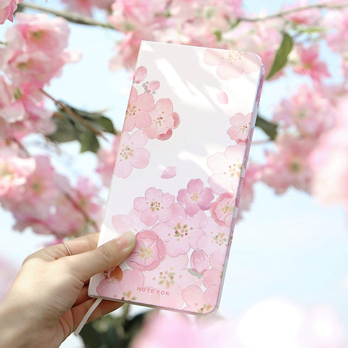 Weeks Size Versatile UNDATED Daily Planner Fountain Pen Friendly 80g Paper | Sakura Sky