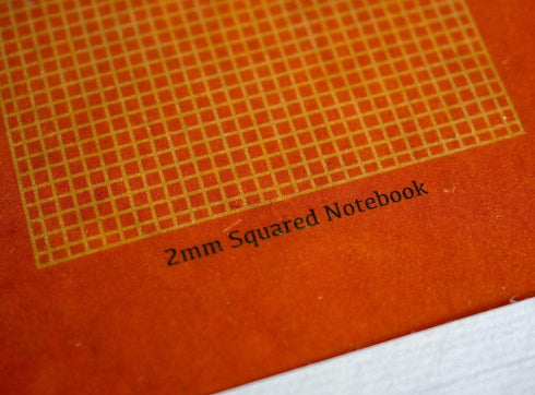 Yamamoto Ro-Biki Notebook 3.6" x 8.3" Basic Chiffon Paper | 2 mm Grid