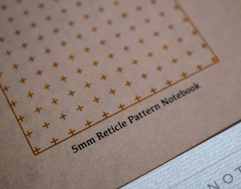 Yamamoto Ro-Biki Notebook 3.6" x 8.3" Basic Chiffon Paper | 5 mm Grid