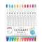 Zebra Clickart Knock Sign Pen 0.6 mm 12 Color Set NON-DRYING | LT Colors