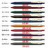 Zebra Sarasa VINTAGE 0.5mm Push Clip Gel Pen - ALL Colors!