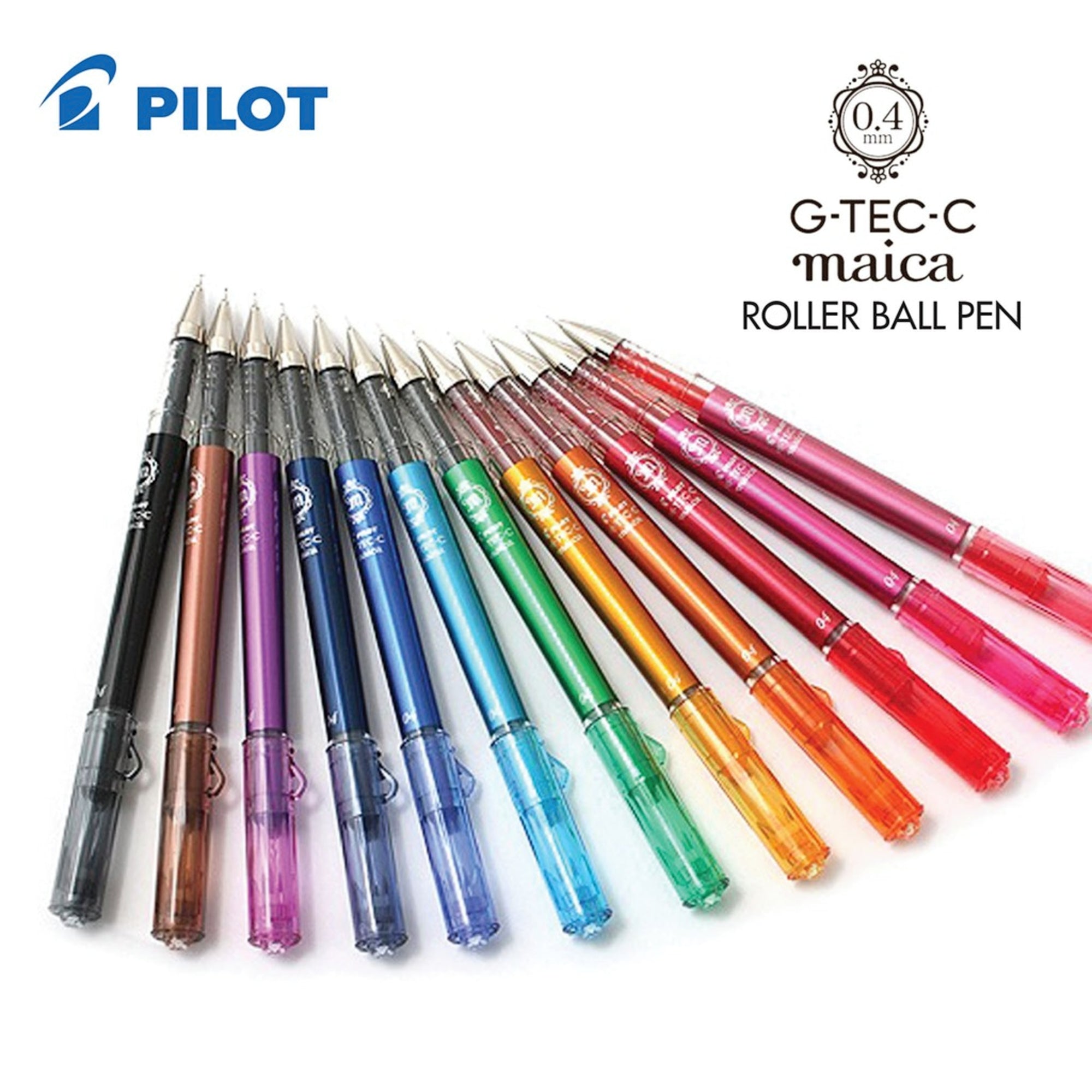 Pilot Hi-Tec-C Maica Gel Pen Various Colors
