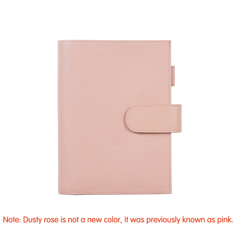 Leather Hobonichi Cousin A5 Planner Cover - Brown - Galen Leather