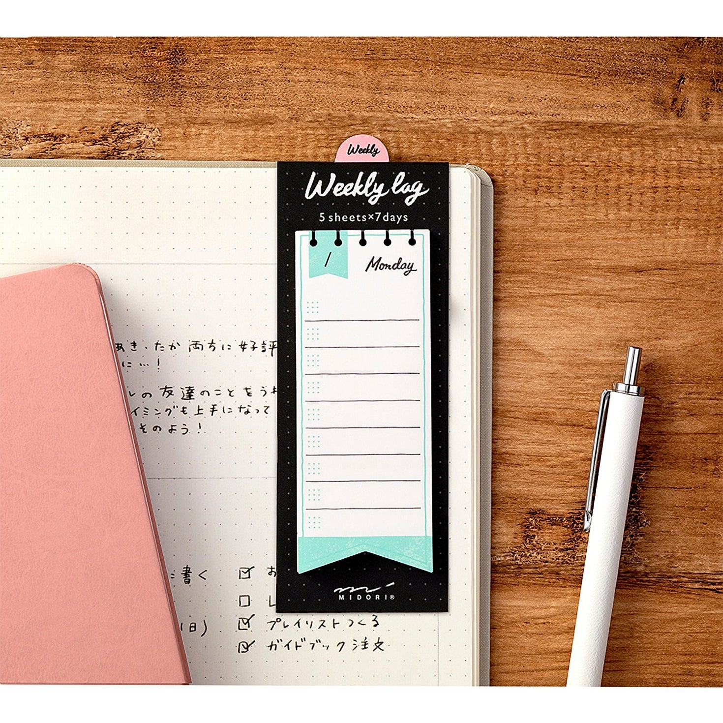 Midori Sticky Notes Bullet Journal Sticky Notes Daily RIBBON Notes | 3 ...