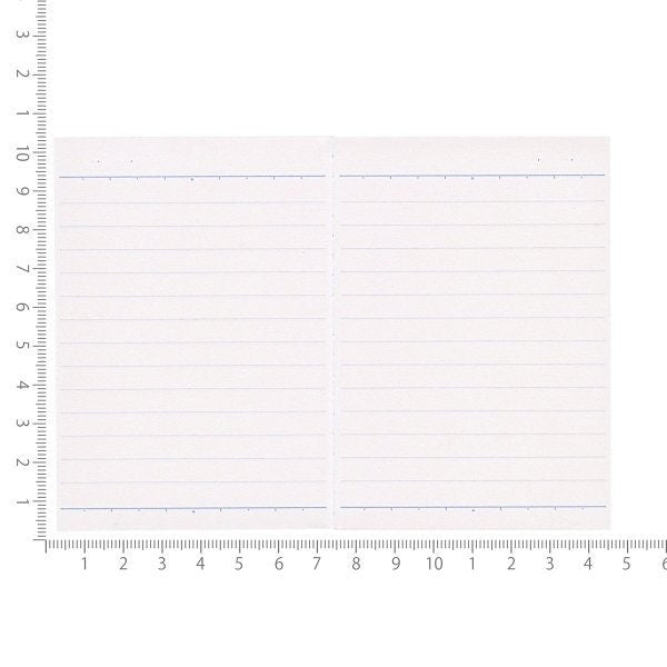 Kokuyo BLUE A7 LIMITED EDITION Watercolor B Ruled 6mm Ruled Notebook W ...