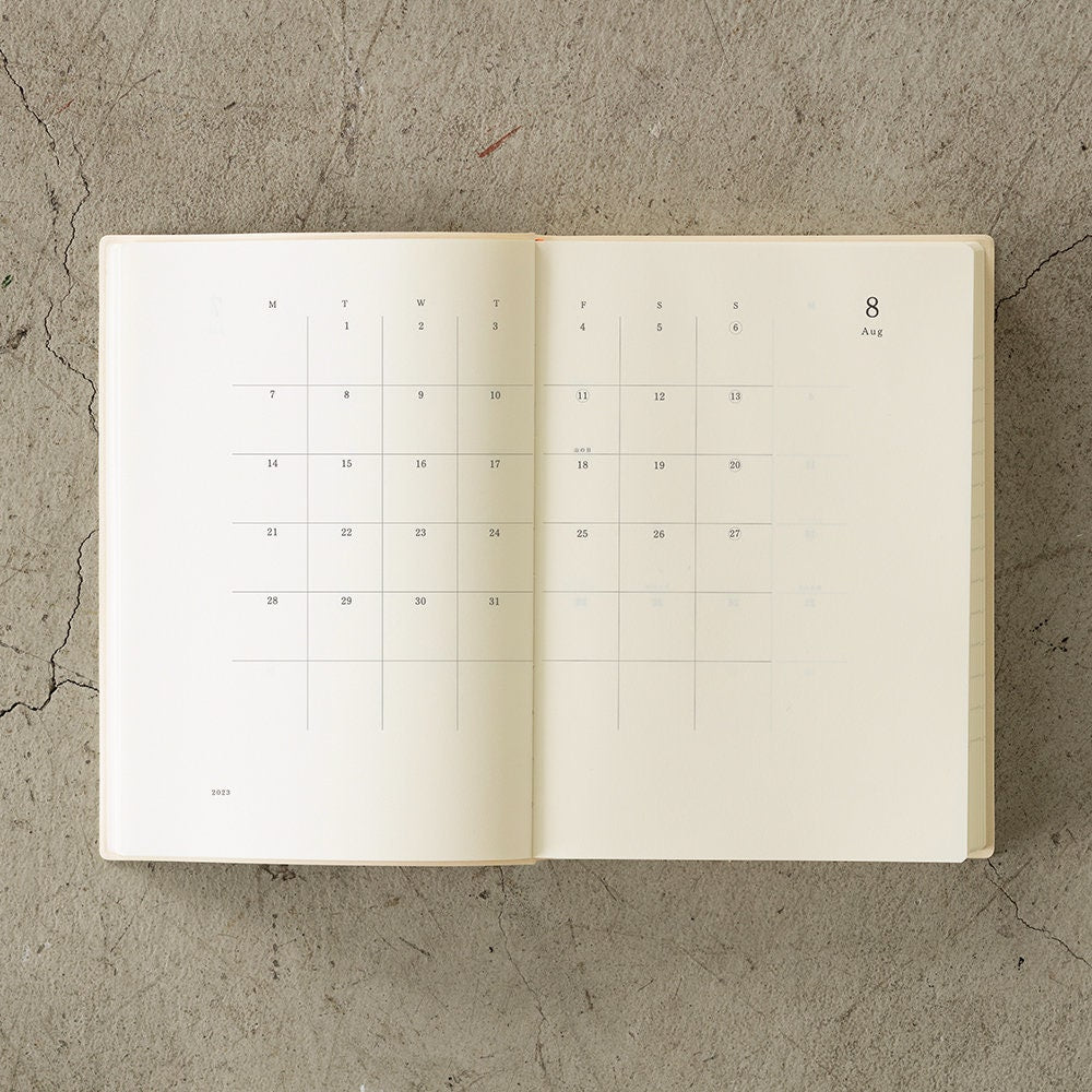 2024 A5 Midori ONE DAY Per PAGE Planner One Day Per Page 