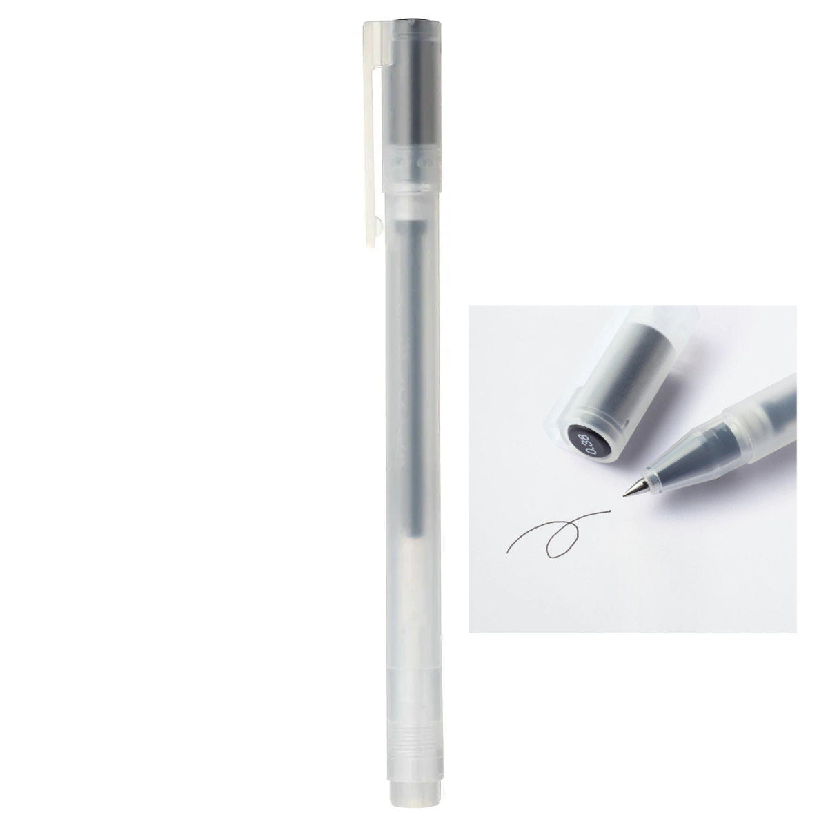 0.38mm/0.5mm Muji Gel Ink Pen, Pack of 5