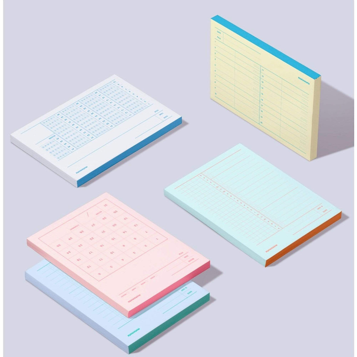 Memo Blocks Pattern MoteMote Ten Minute Timed Memo Blocks | USA Located! – The Stationery ...