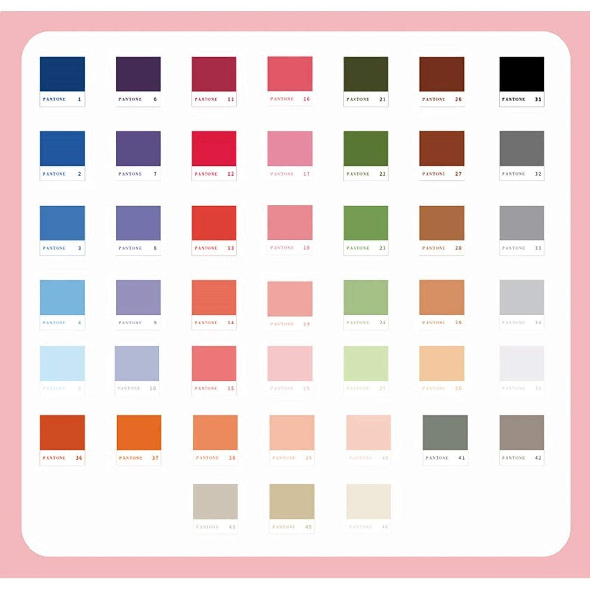 Premium Die-Cut Stickers Color Block Frames – The Stationery Manor!
