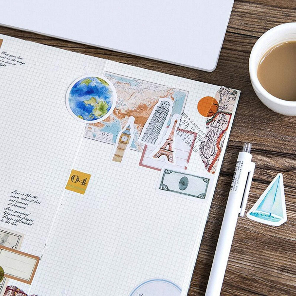 Travel Line Bus Sticker Premium Die-Cut Stickers Travel Car Bus Metro Trip – The Stationery Manor!